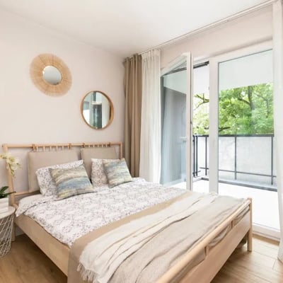 Vermietung einer stilvollen 2-Zimmer-Wohnung, 42 m², Stadtteil Czyżyny, Krakau, Polen